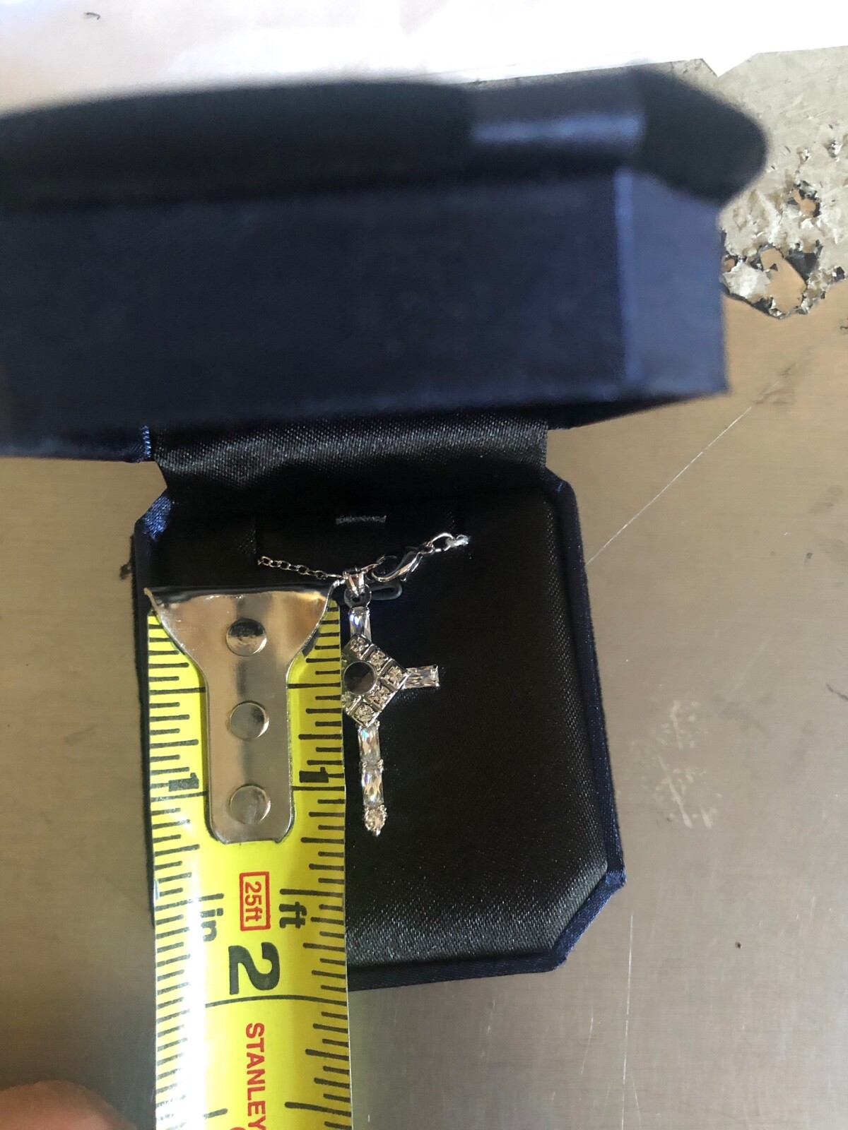 The Lord’s Prayer Sterling Silver SMALL Cross Necklace As Seen On TV Easter Gift