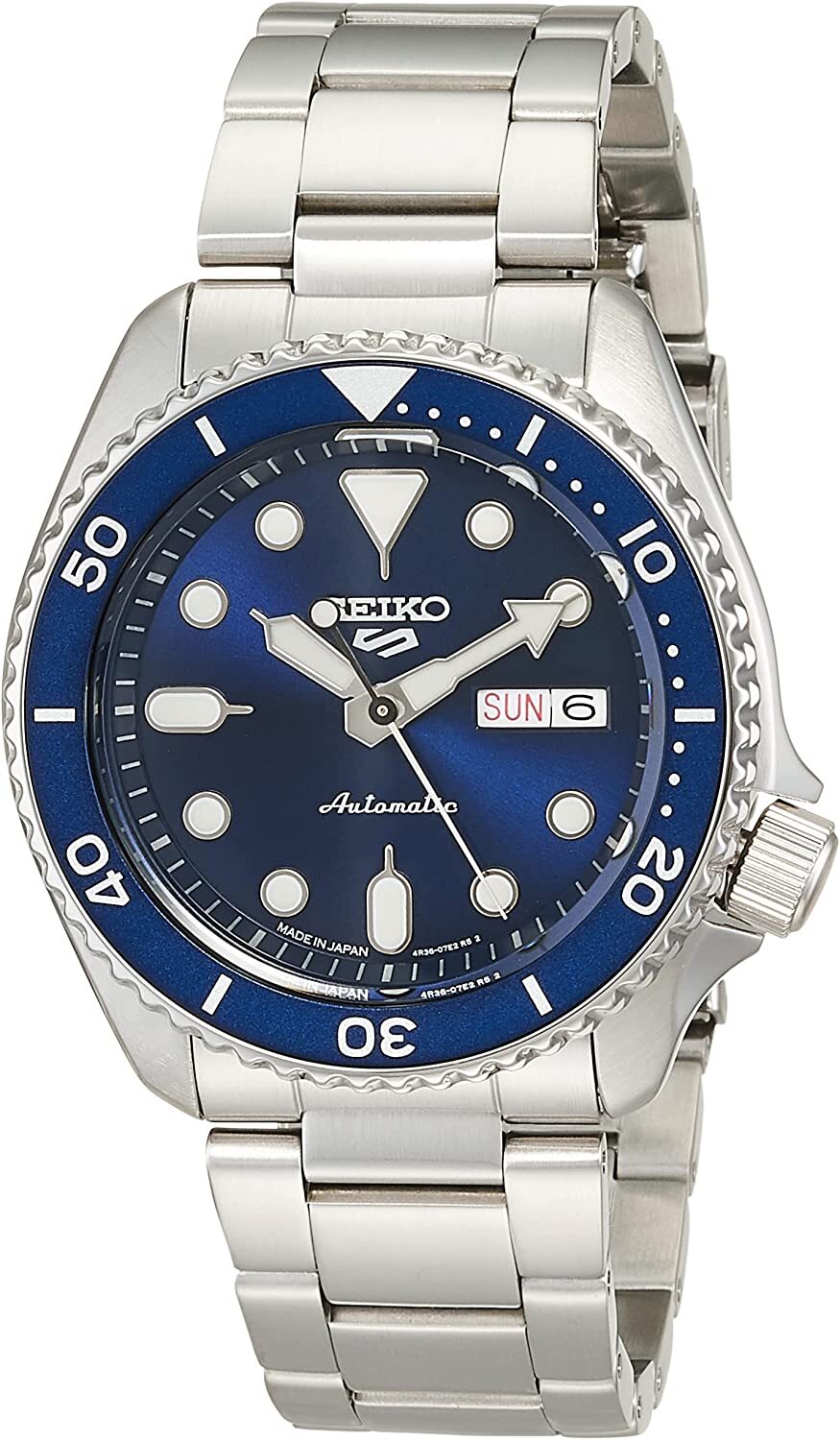 SEIKO SBSA001 5SPORTS SKX Sports Style Men’s Metal Band Japan Imported NEW
