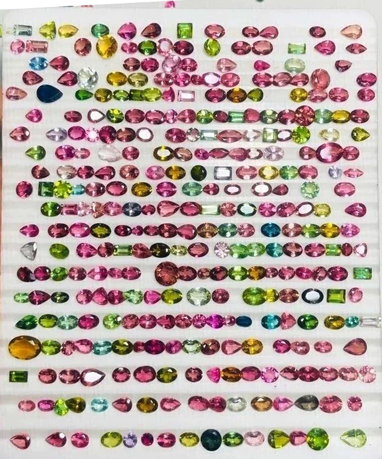 Natural 100 Ct Ceylon Multi Color Sapphire Lot Mix Cut Loose Gemstone Lot 29S