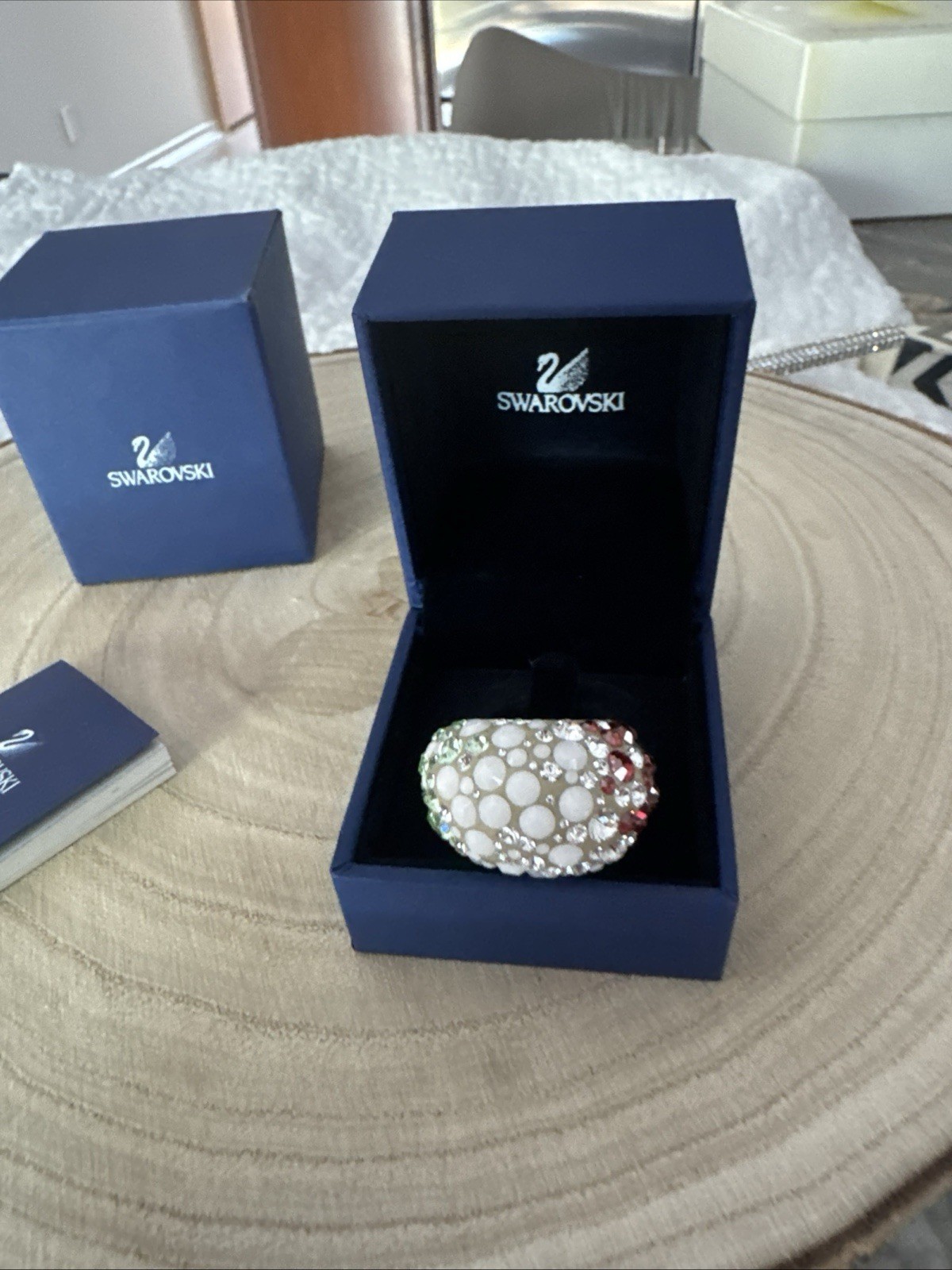 Swarovski Chic Dome Ring Size 52/ 5.75.