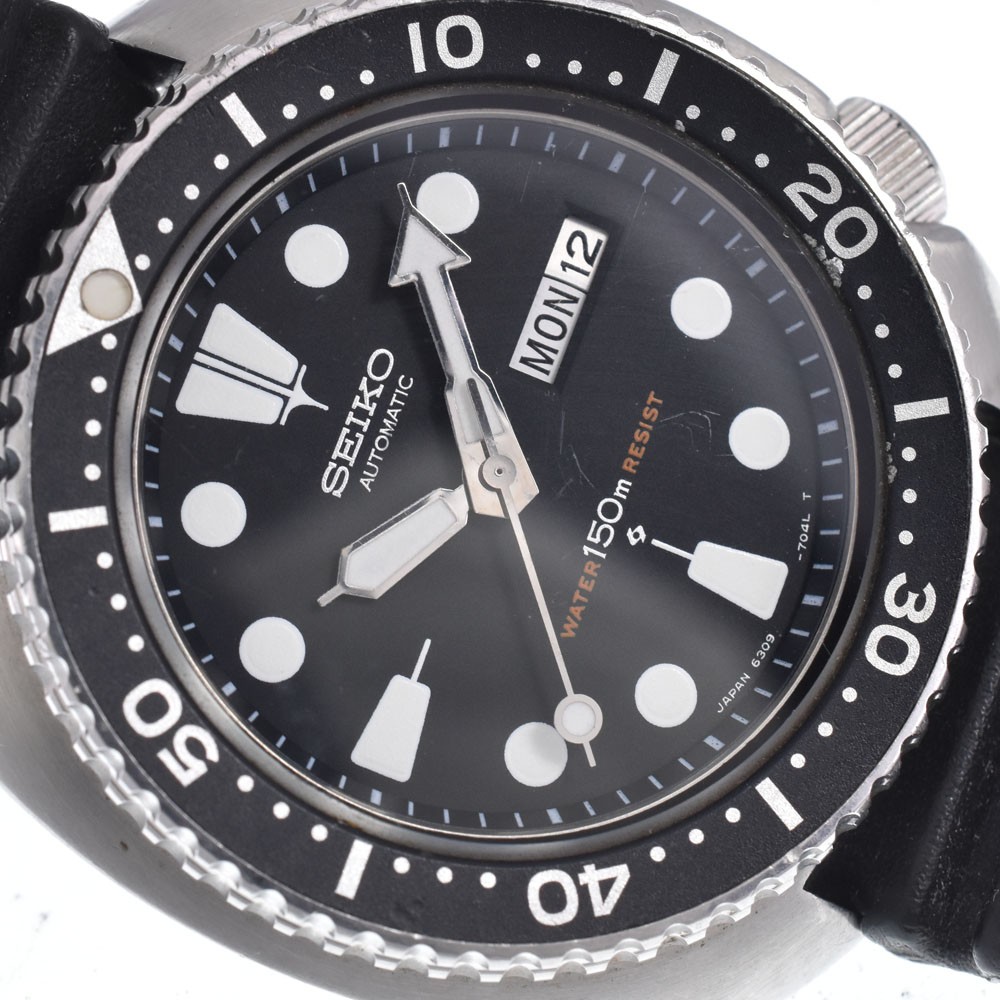 SEIKO 3rd diver 150m 6309-7040 Cal.6309A Automatic Men’s Watch Q#148907