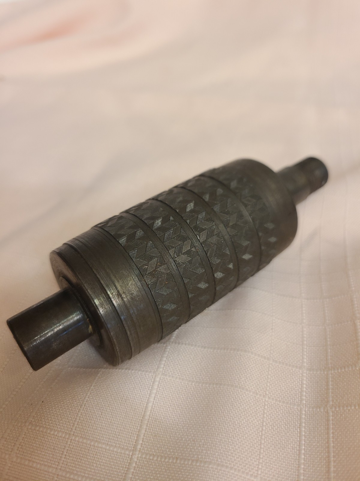 Vintage Brass Rolling Mill Pattern