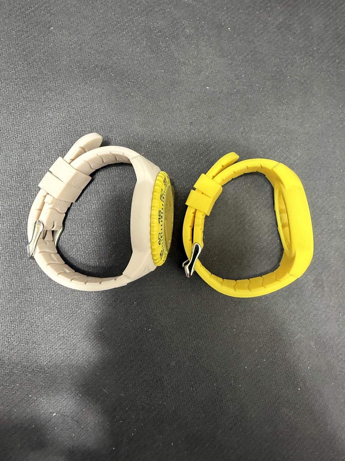 GEBO Time To Save The Earth Watch – 2 Straps Yellow & White – Old Stock