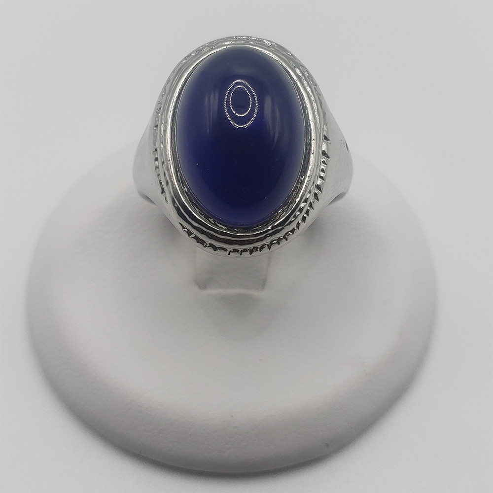 Men And Women Silver Mood Ring Color Changing Ring Size 6.5 7. 8. 8.5. 9. 9.5.10
