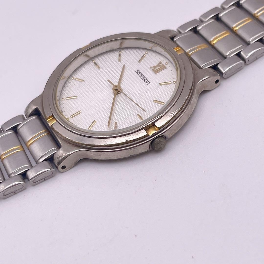 Not Working SEIKO Session Men’s Watch Two-Tone Waterproof Vintage