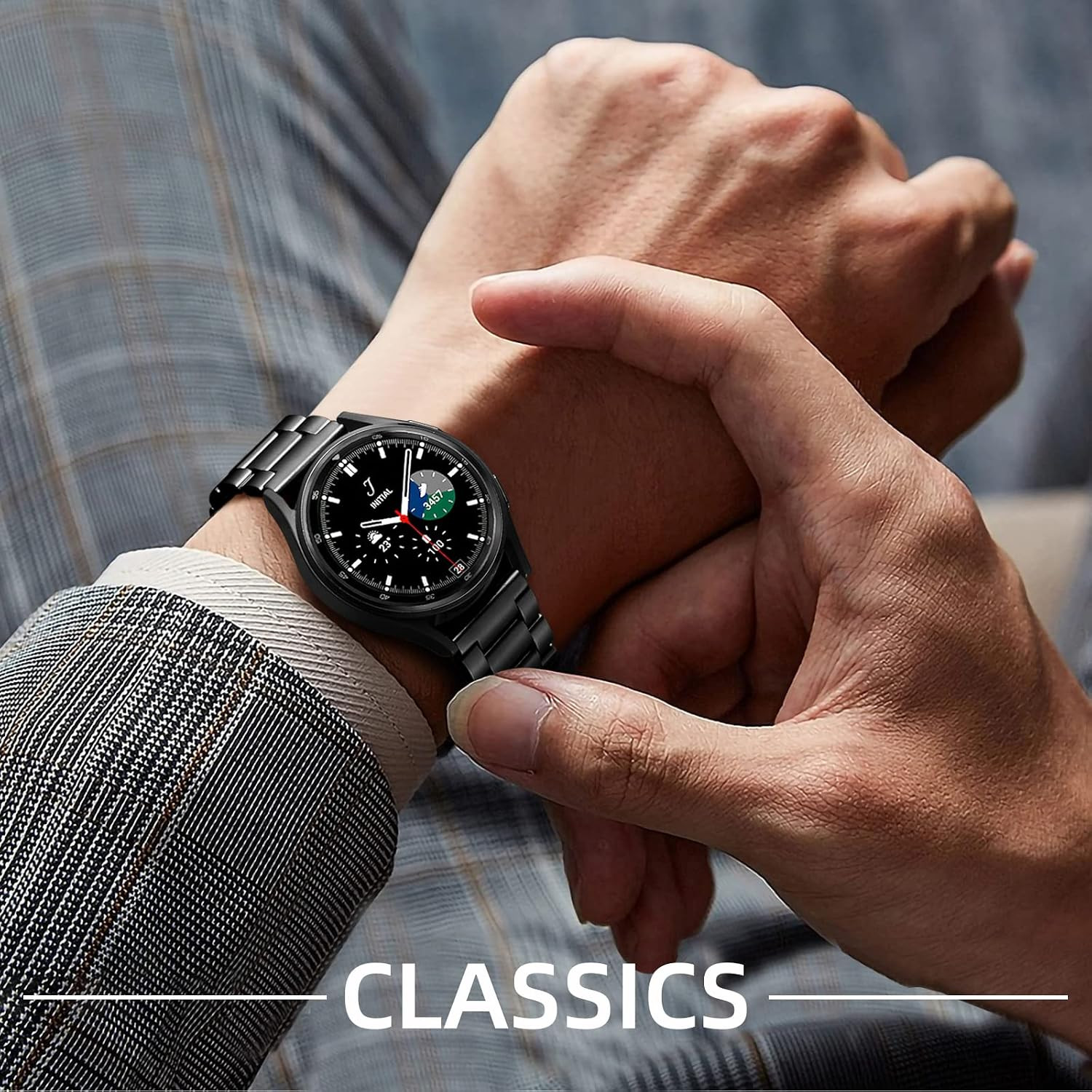 Compatible with Samsung Galaxy Watch 7 6 5 4 Band 44Mm 40Mm/Galaxy Watch 6 4 Cla