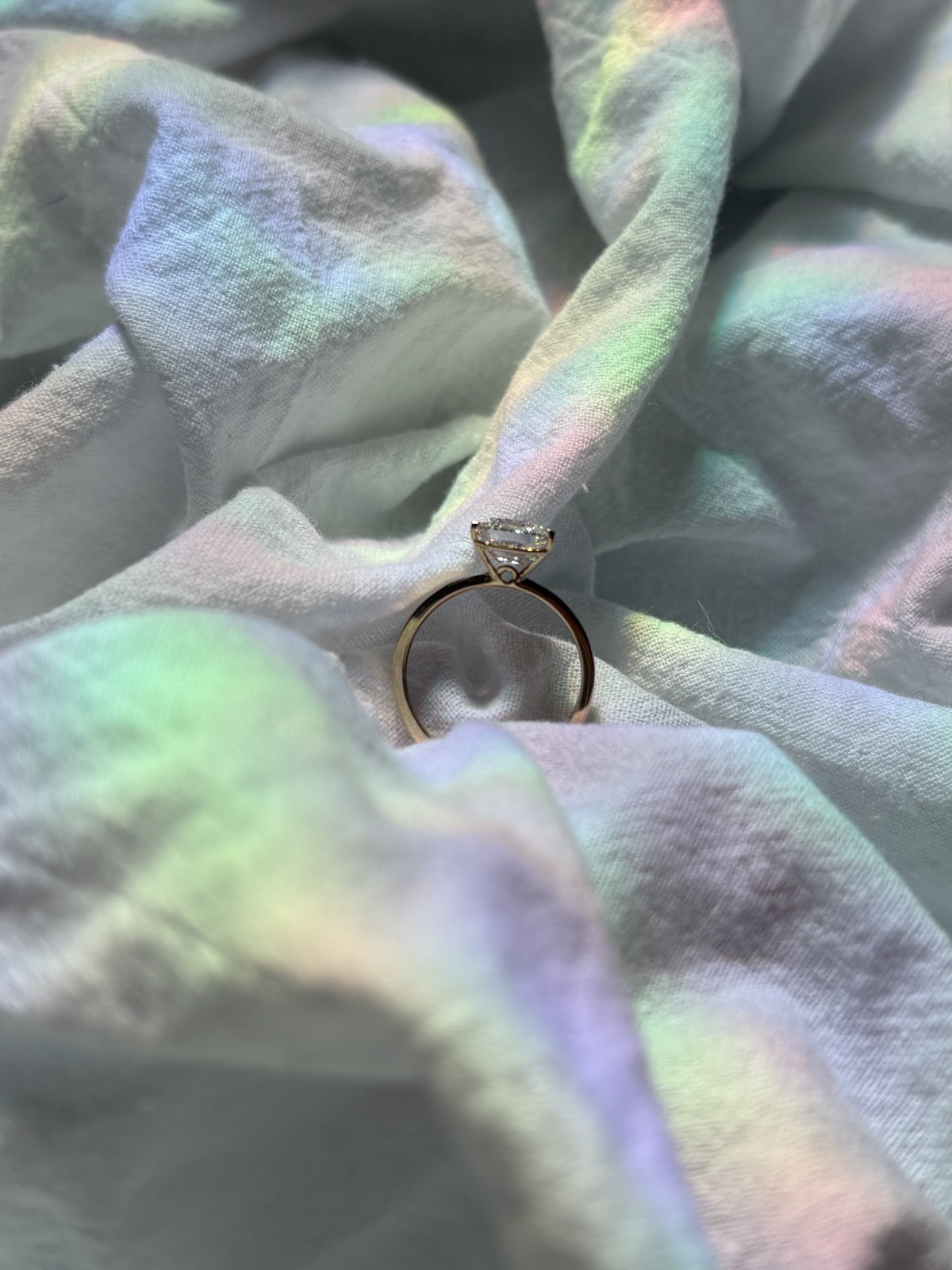 Brand New 3.02 Carat Diamond Ring | 18K Gold Band | Lab Grown Diamond | IGI