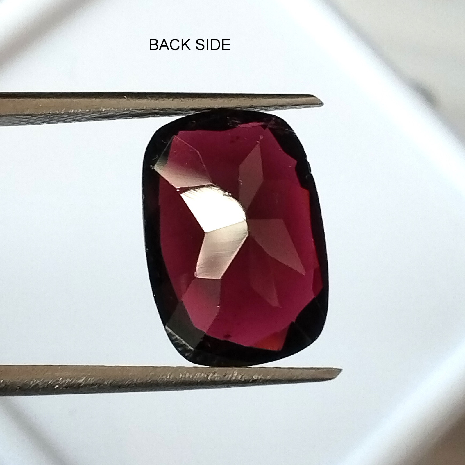 Pink Garnet 14X10 mm Cushion Cut Natural Unheated Faceted Loose Gemstone 8.60 CT