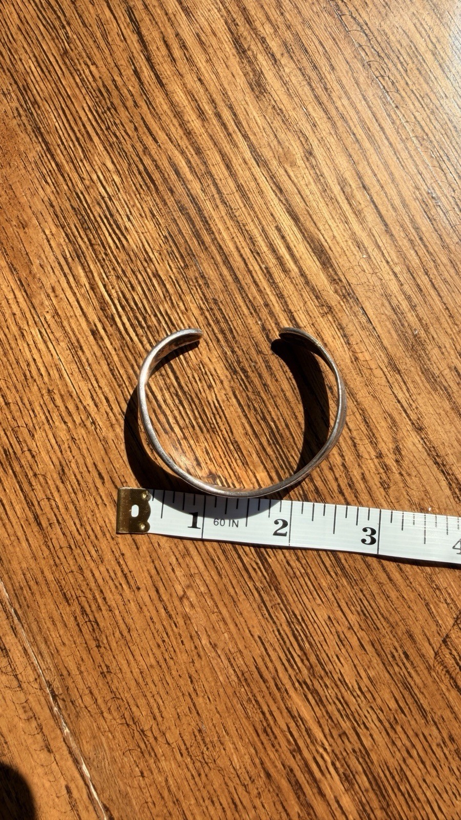 925 Sterling Silver Cuff Bracelet, Engraved, Adjustable