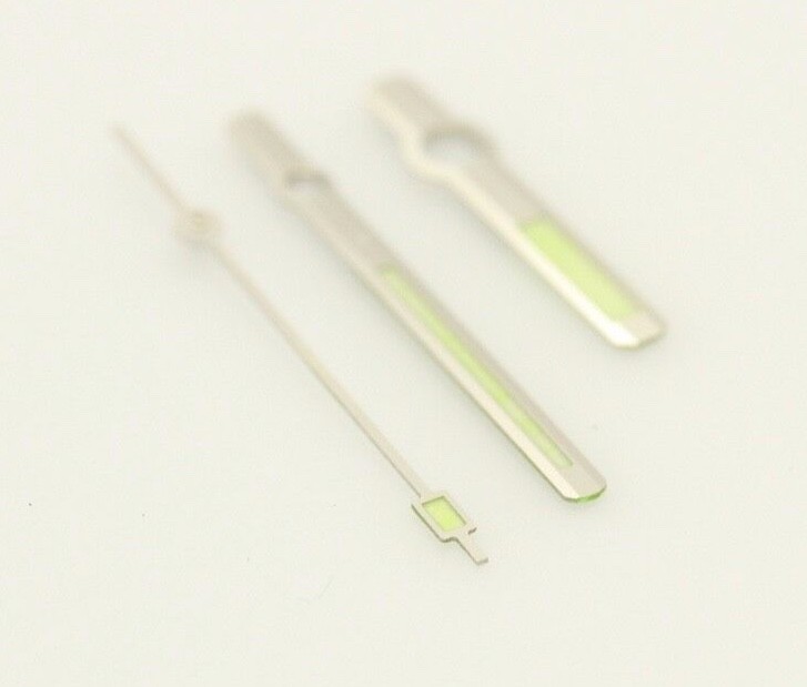 Hands set for Seiko 7005 8050 8052 W/ Green lume Hour Minutes Second Seiko 6217