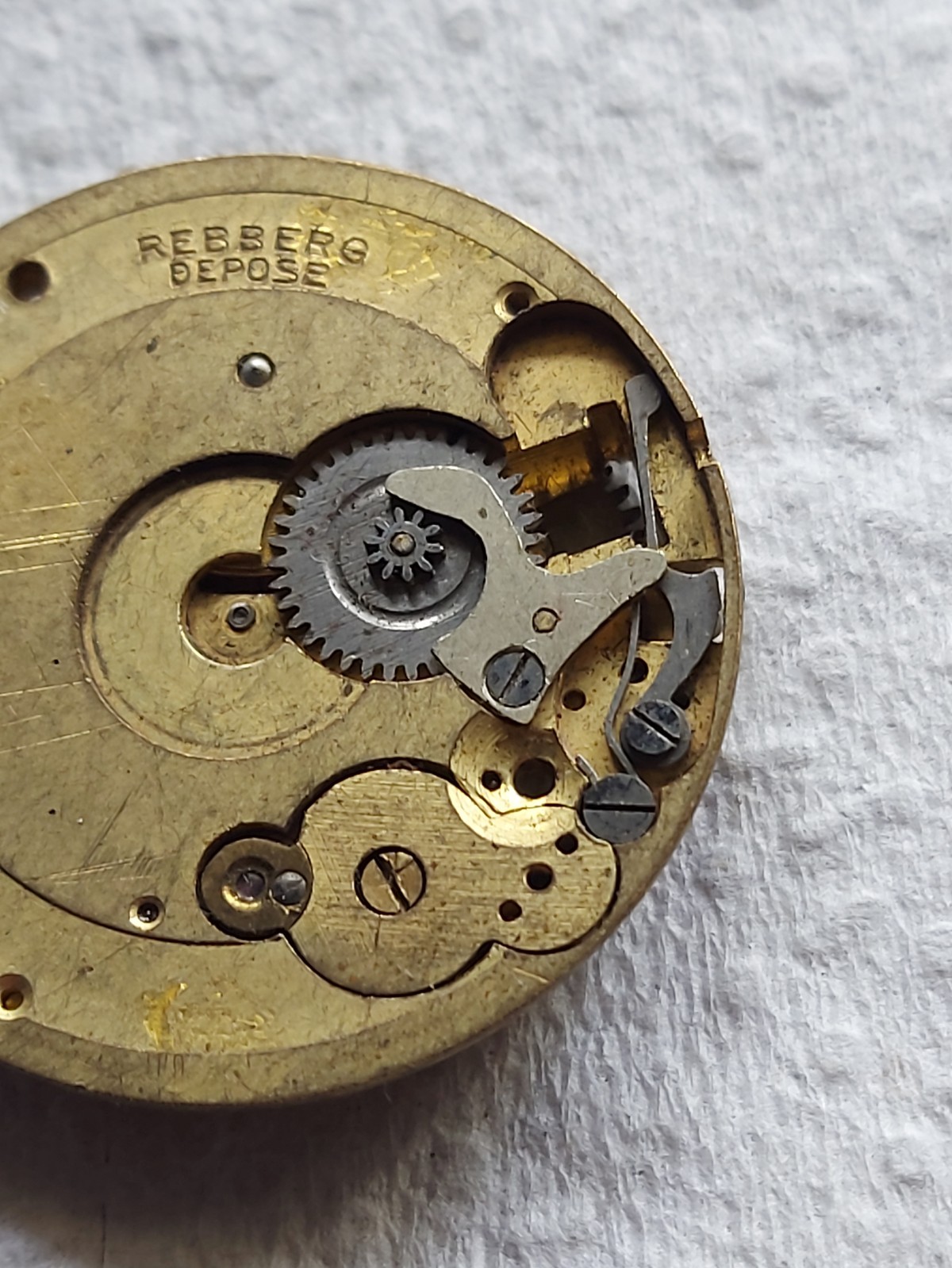 ANTIQUE LARGE TRENCH STYLE ROLEX REBBERG APPROX 30MM – SPARES REPAIR
