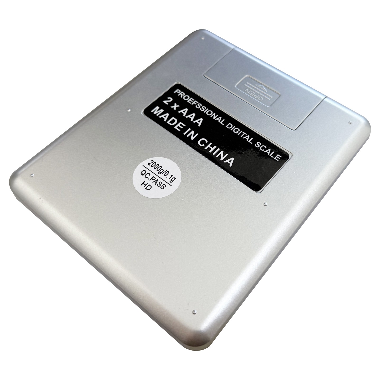 2000g x 0.1g Digital Scale Jewelry Gold Silver Coin Gram Pocket Size Herb Grain
