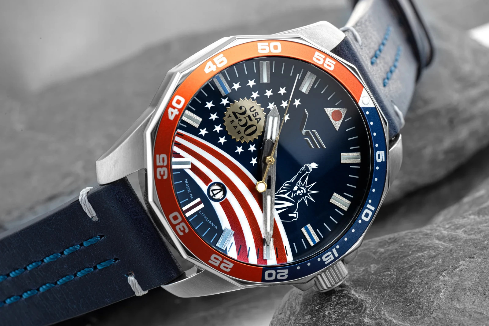 Vostok-Europe USA 250 Years NH35 Automatic LE 250 Independence Watch 2026