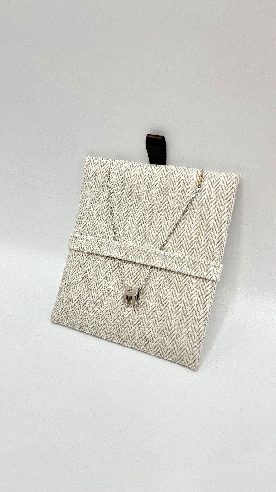 HERMES POP H MINI PENDENT – MARRON GLACE – BRAND NEW BOXED