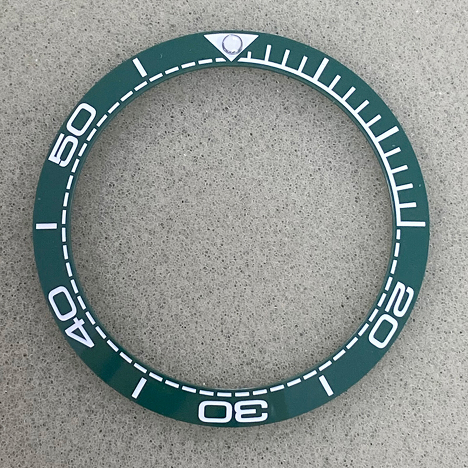38MM*30.5mm Ceramic Bezel Sloped Watch Bezel Insert for 40mm SUB Watch Case