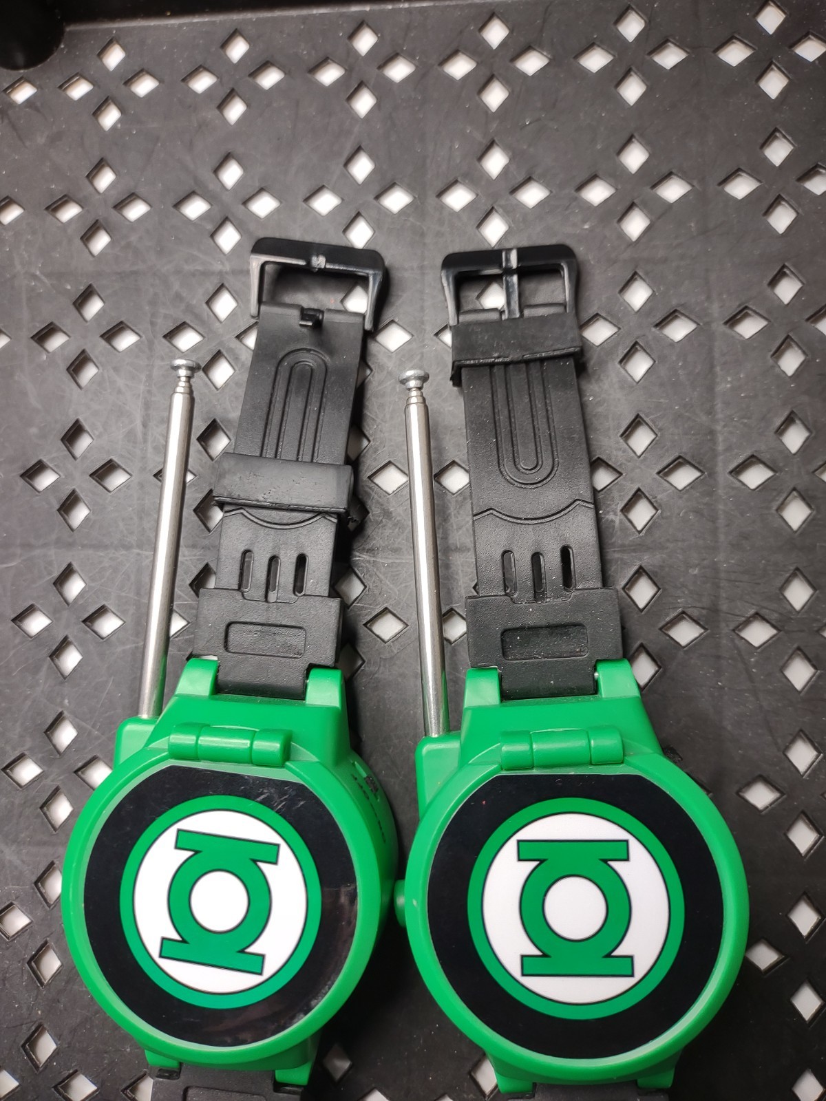 Lot Of 2 Green Lantern DC Comics Walkie Talkie Watches DC Comics Lot HGHAM
