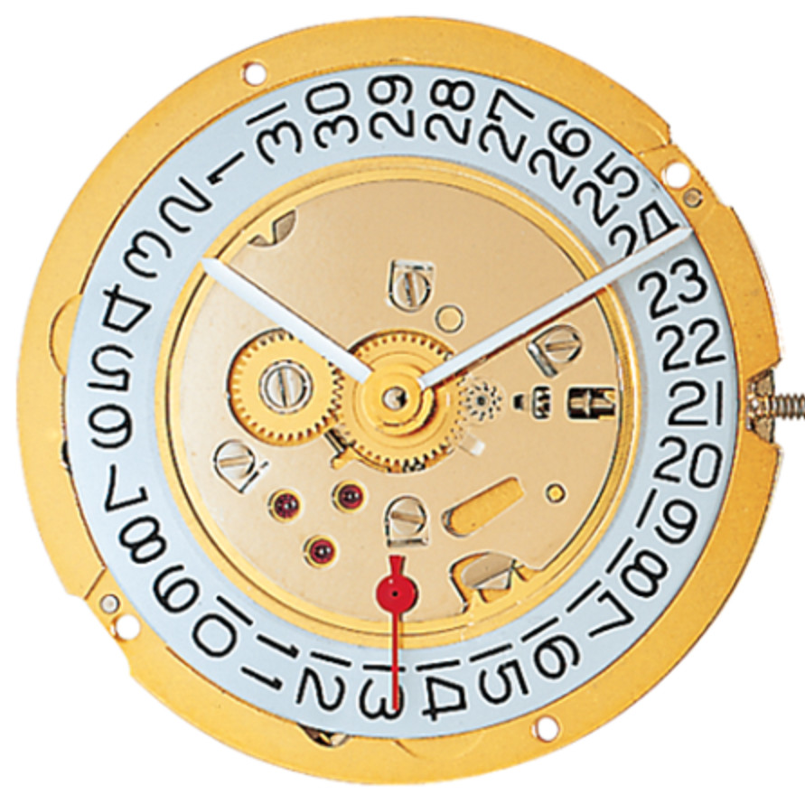 1009 Watch Quartz Movement Parts For Genuine Ronda Replacement Second Hand AT 6