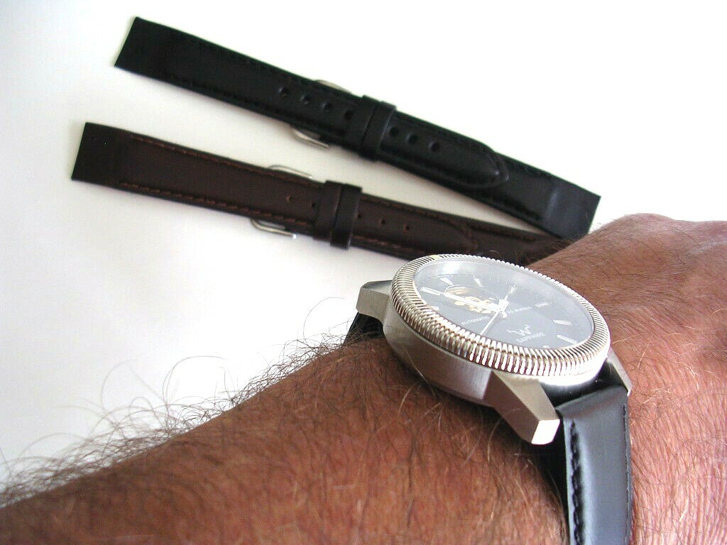 18mm Open End Oily Aviator Pilot Military watch band IW SUISSE 8-10-12-14-16-20