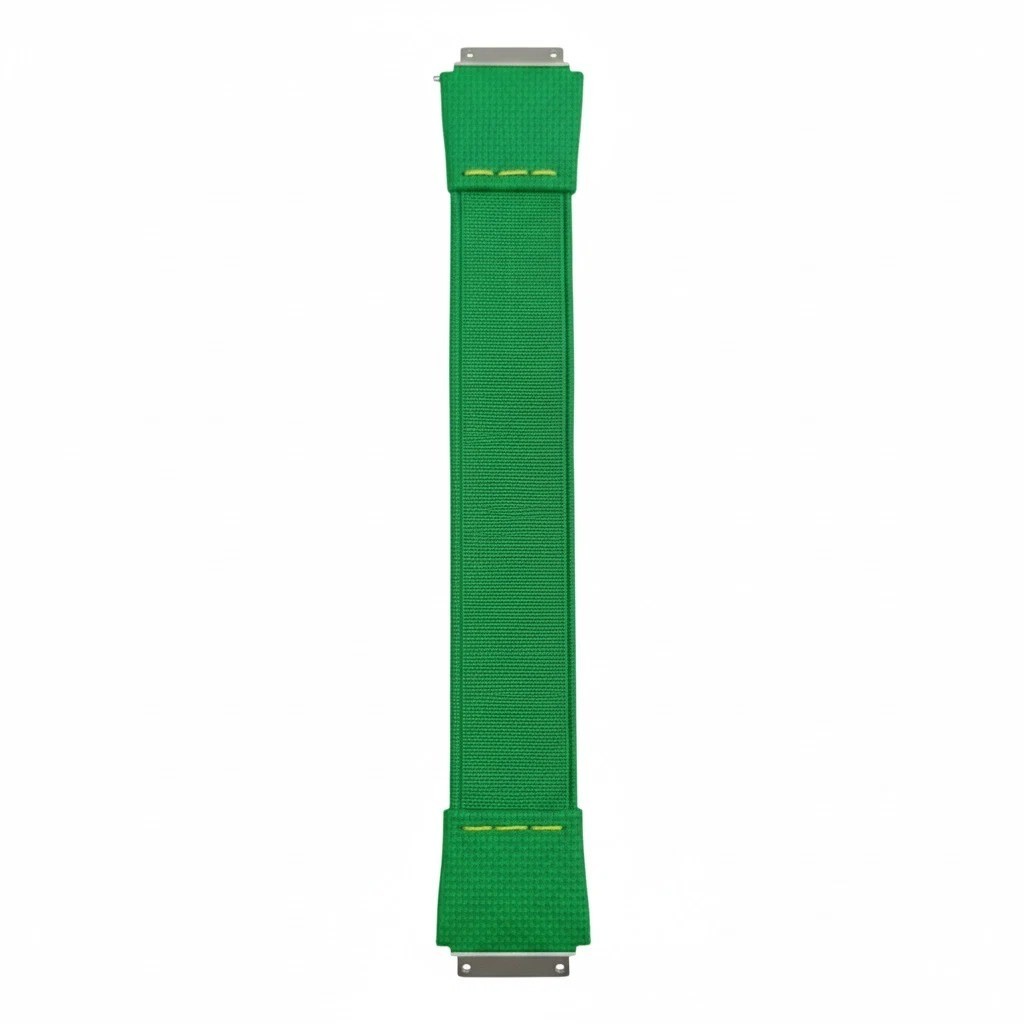 Replacement Green Elastic Watch Strap Fits Richard Mille RM67 01 02 S M Sizes
