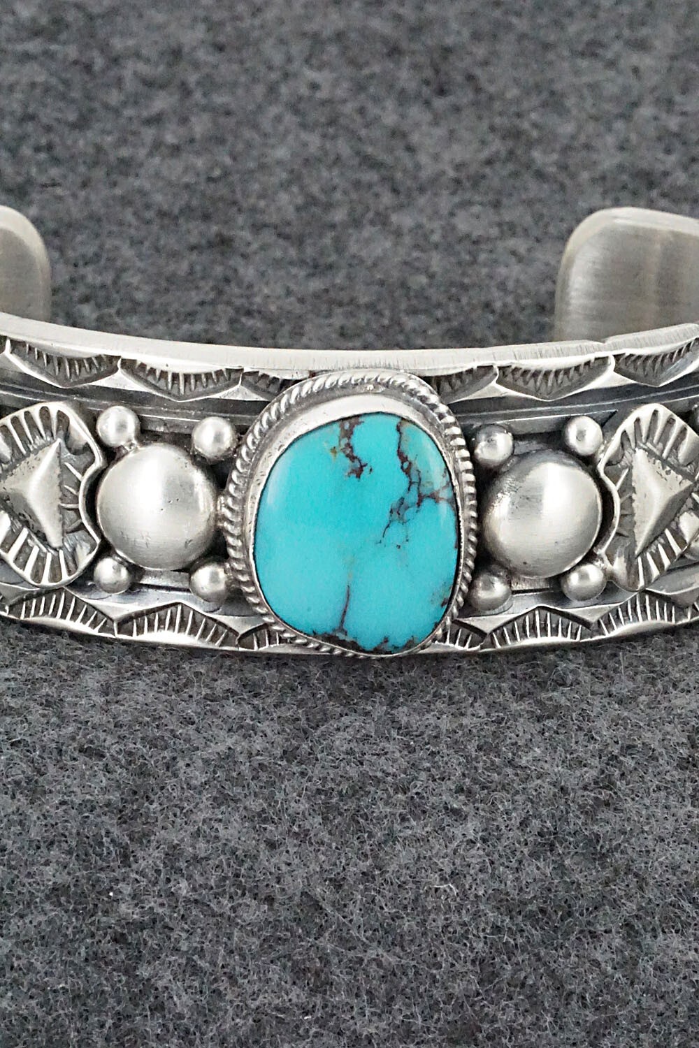 Turquoise & Sterling Silver Bracelet – Roland Dixon