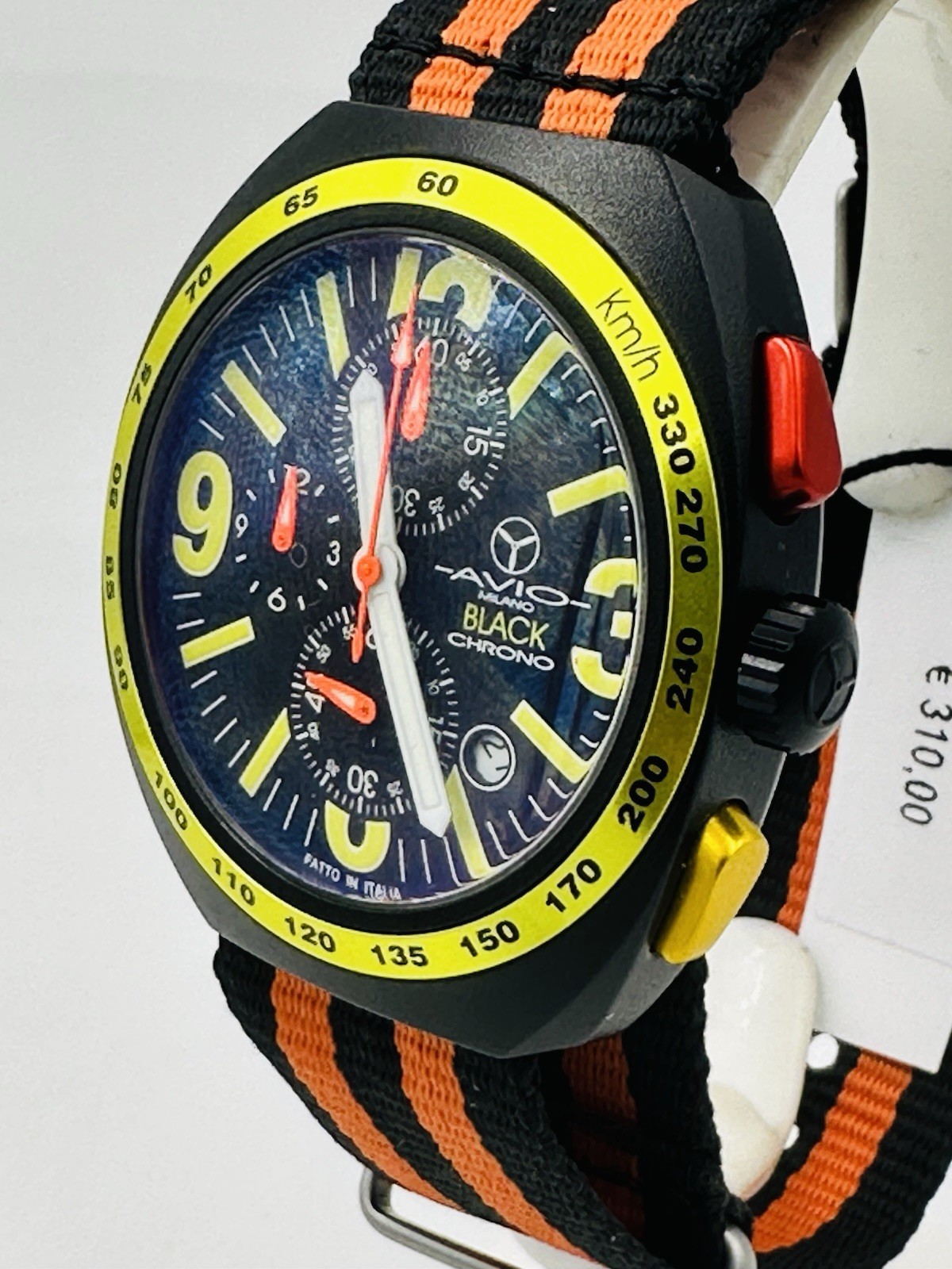 Avio Milano Chrono 40mm Made in Italy Watch B09YKOK/310 Very Discounted New