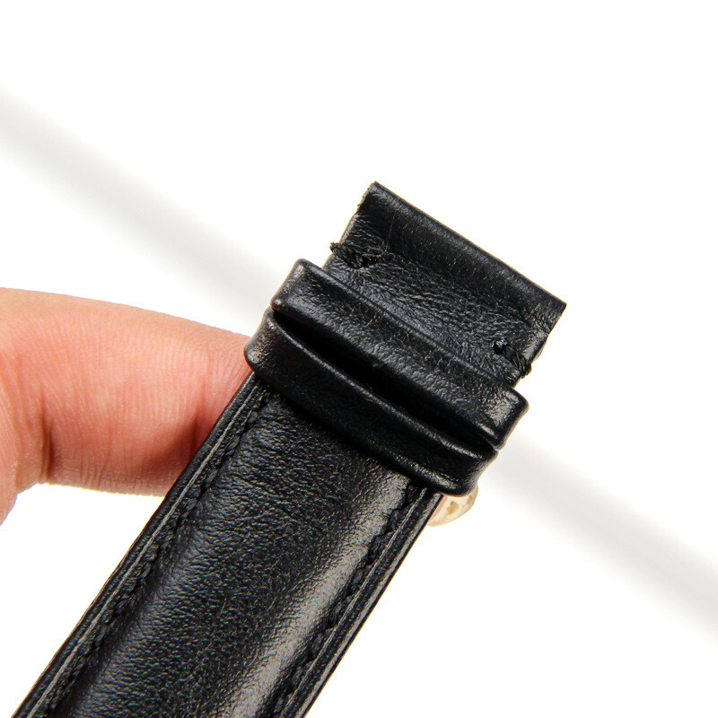 First layer cowhide genuine leather watch band strap 14-22mm without buckle