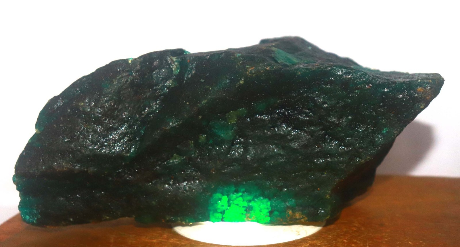 DYED 8000 Ct Certified Colombian Green Emerald Rough Uncut Dyed Gems Huge Rough