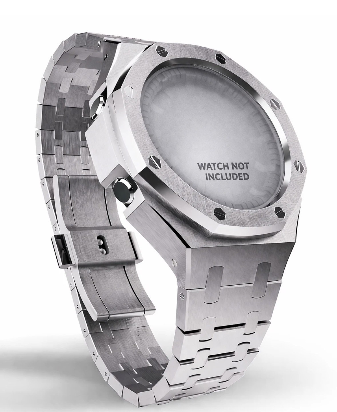 Mod Kit Fits Casio G-Shock GA-2100 GA-2110 Watch Casioak Metal Case and Bracelet