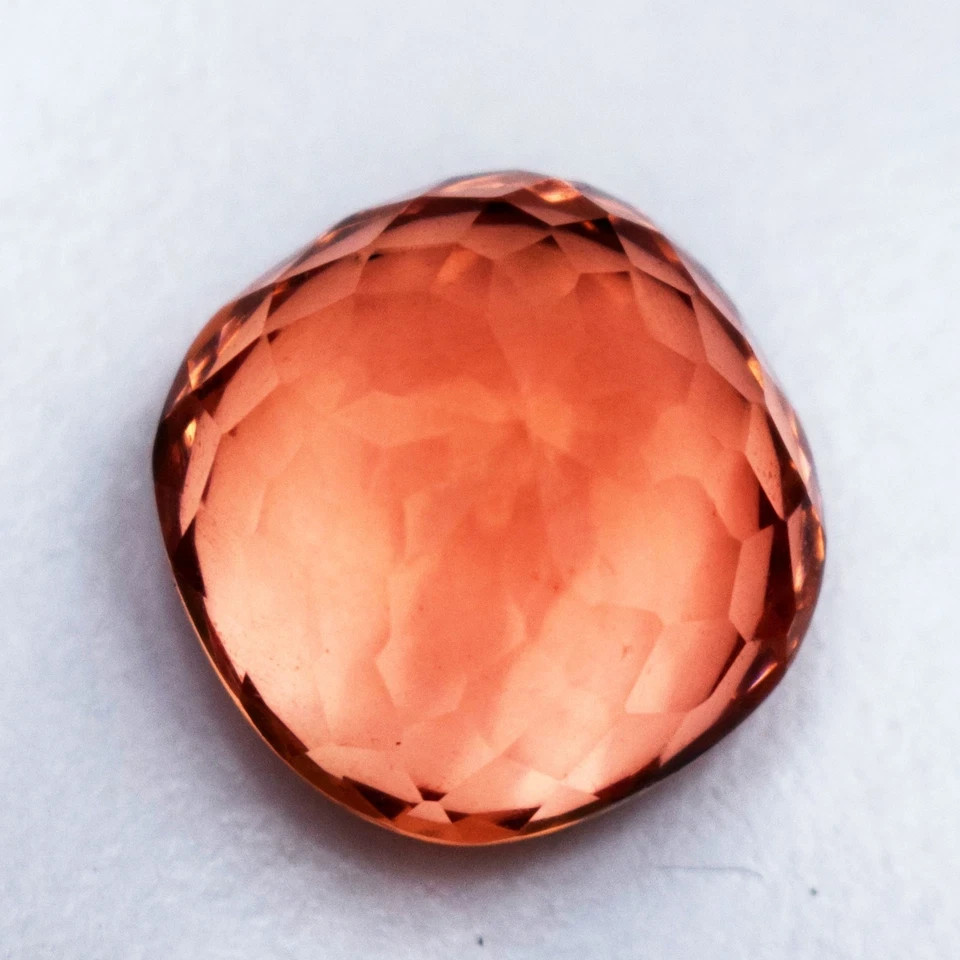 124.05 CT Flawless Imperial Topaz Cushion Cut Certified Loose Gemstone
