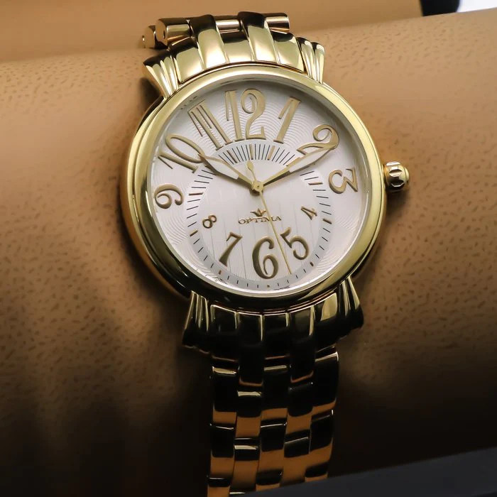 Optima – Swiss Made Watch – OSL212-GG-1 Quartz 38 mm OSL212 30 m (3 ATM / 100