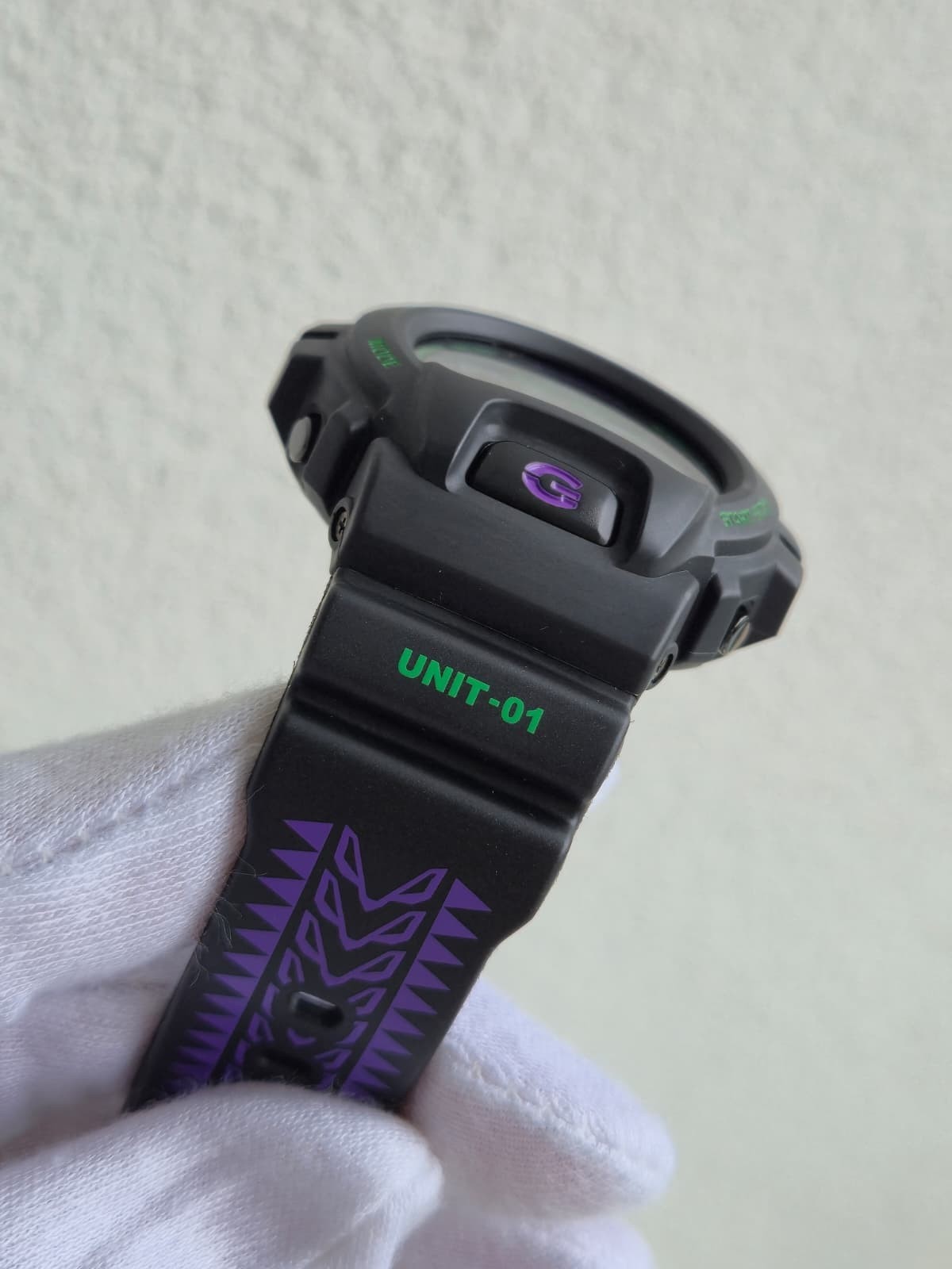 Casio G-Shock DW-6900 x RADIO EVA Unit 01 Neon Genesis Evangelion