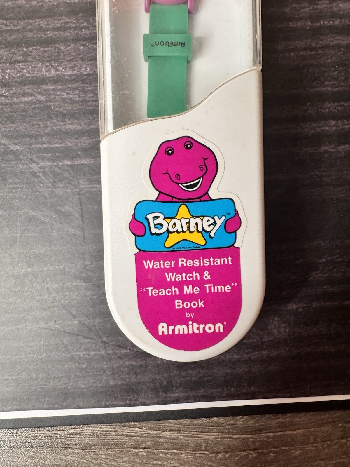 Barney Wristwatch With Original Case