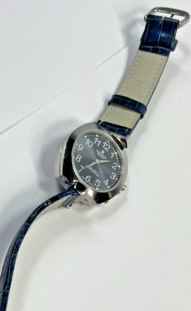 Croton Reversible 38mm CR307428 Chronomaster & Classic Dials. New Batteries