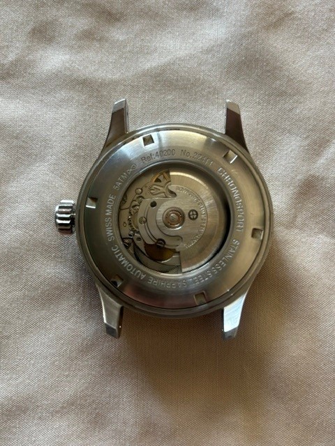 Ernst Benz 44mm ChronoFlite Parchment Dial Watch w/ Box and Manual – LOWER PRICE