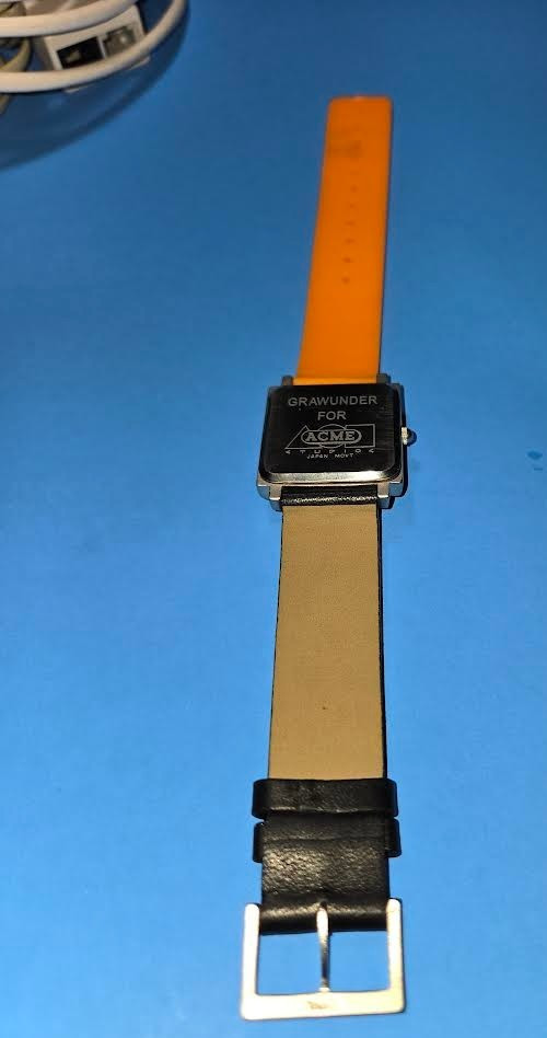 Archived ACME Studio “Nero El Flouro” Wrist Watch JOHANNA GRAWUNDER 2020