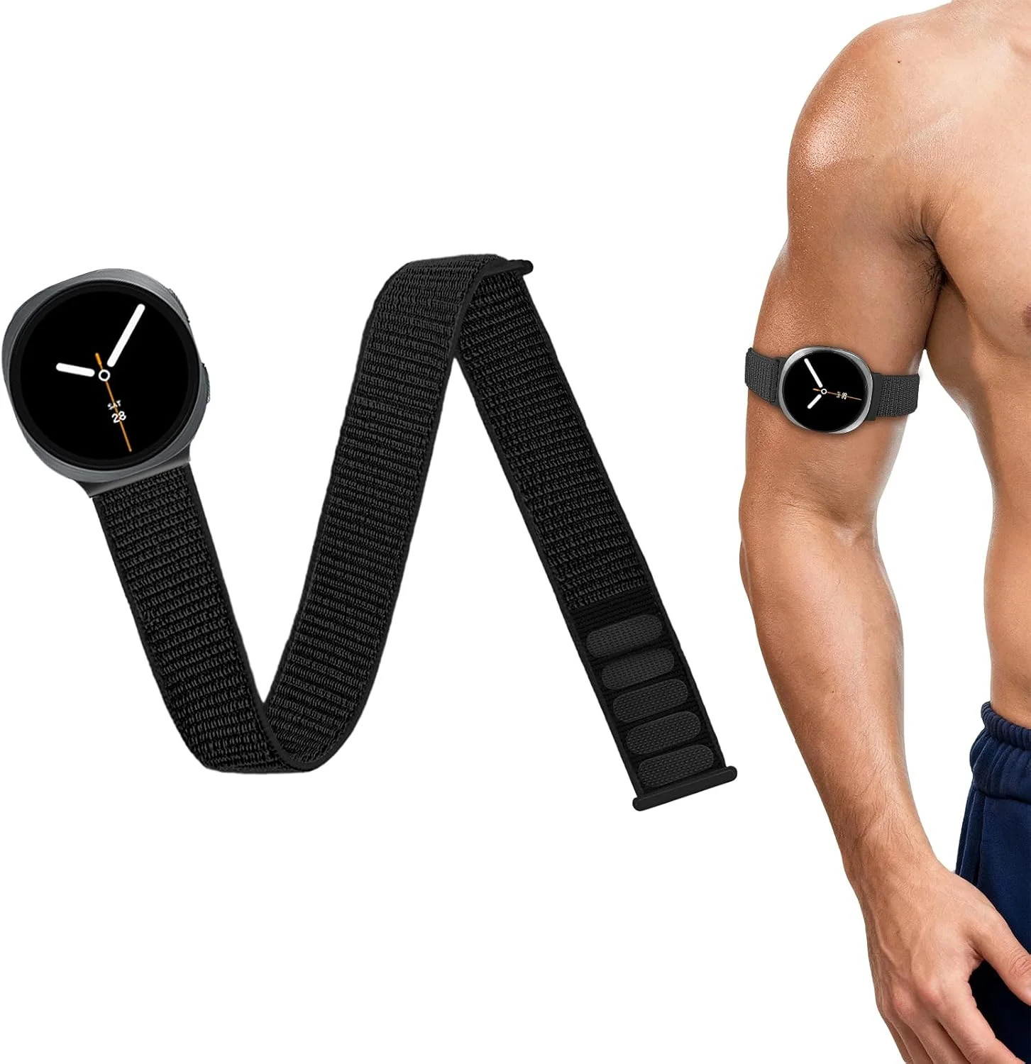 Sport Ankle/Arm Band Compatibel with Galaxy Watch 8 Band 40mm 44mm/Galaxy Watch
