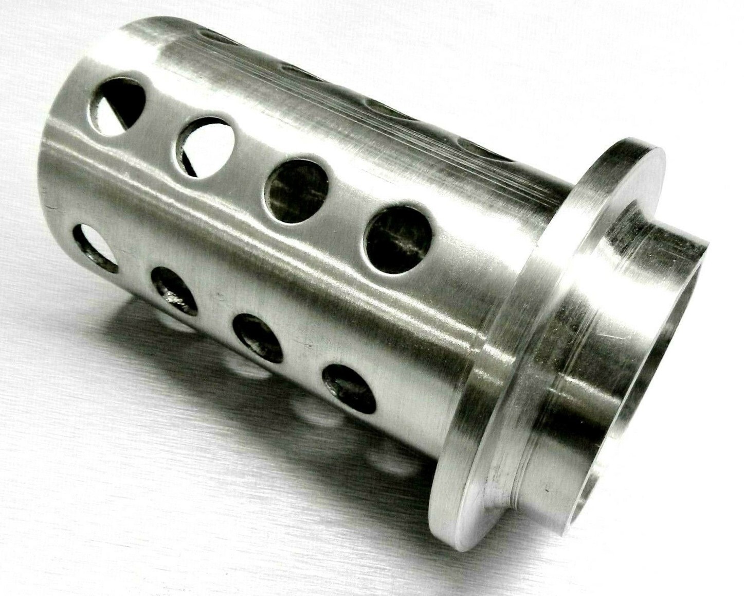 Perforated Casting Flask 2-1/2″ x 5″ Flask Vacuum Casting Stainless 1/8″ Wall