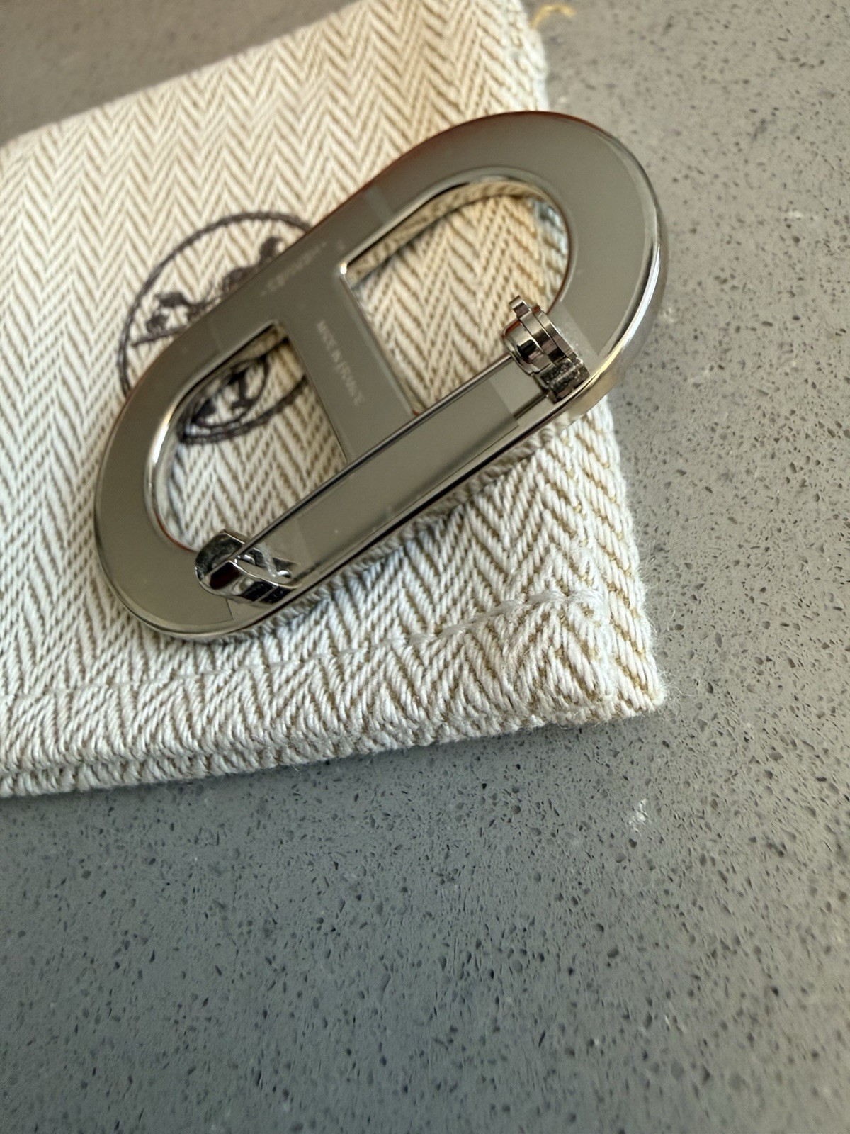 Hermes Chaine d’Ancre Brooch