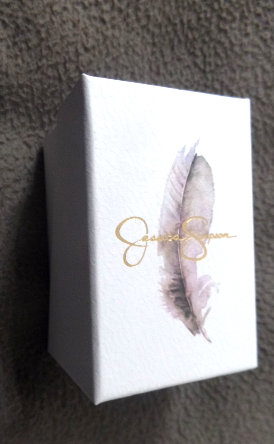 JESSICA SIMPSON, 3 GOLD TONE RINGS, SIZES 7, 8 & 9, BRAND NEW IN BOX