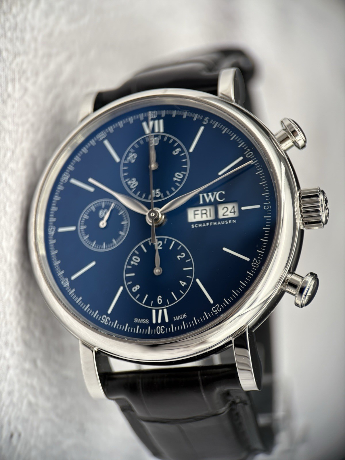 2019 IWC Portofino Chronograph 42mm Limited Edition 150 Years IW391023 Full Set