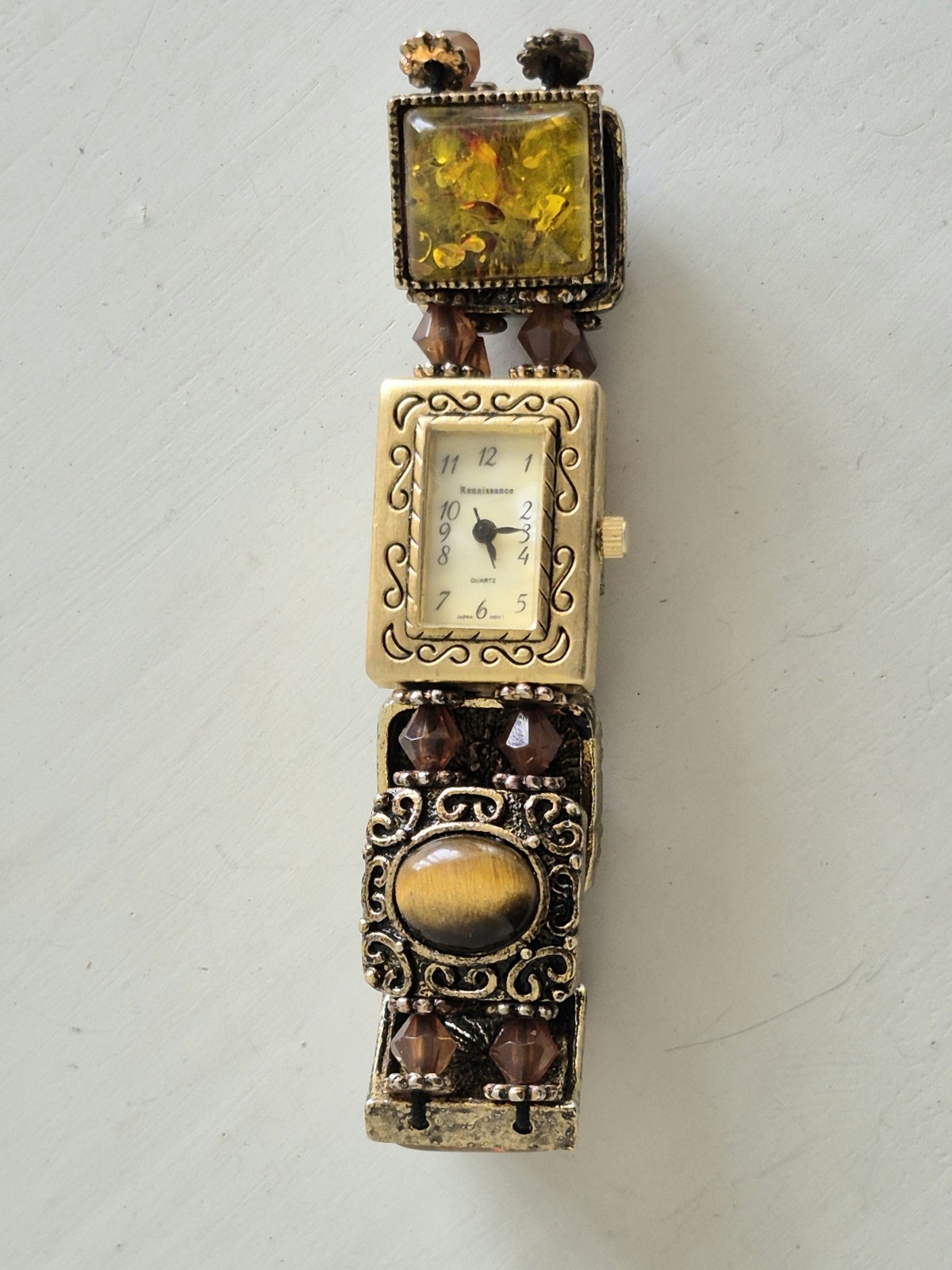 Vintage Renaissance Women’s Watch by Accutime Watch Corp. Quartz Analog Dial
