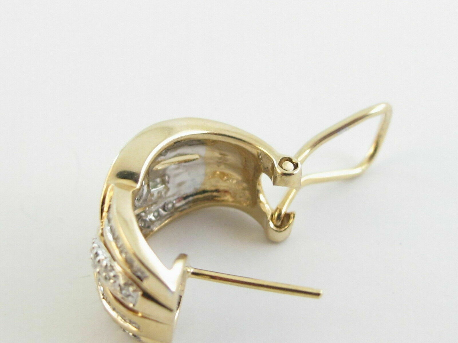 1.25CT Round & Baguette Cut Simulated Diamond 14K Yellow Gold Finish Women’s