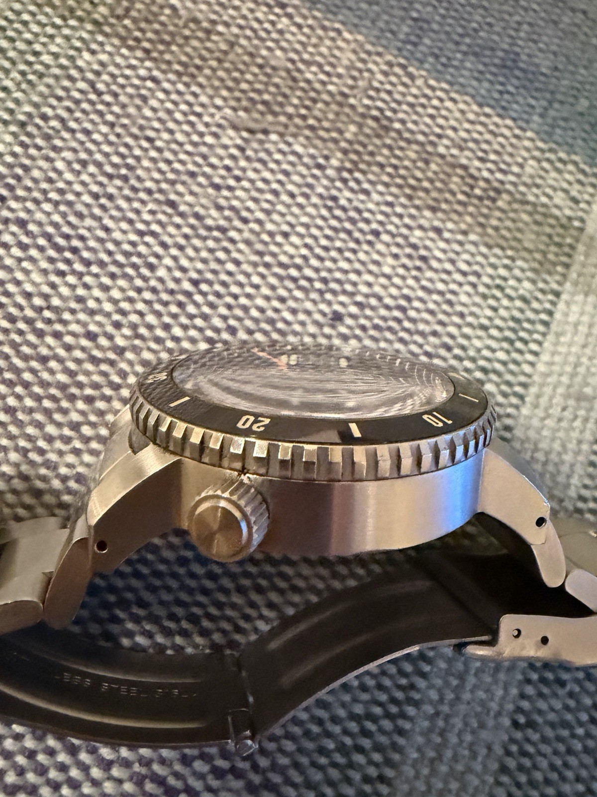 MARATEC Automatic Watch SR 35 Stainless Steel Case