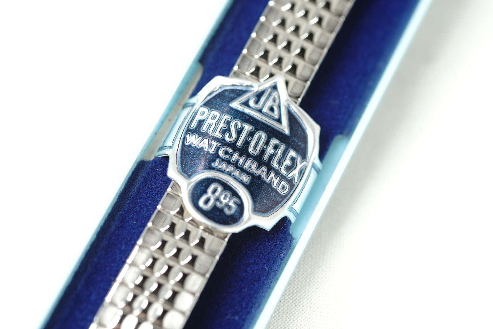 JB Champion Prest-o-Flex Expansion Watch Bracelet Stainless Steel 14mm-11mm Ends