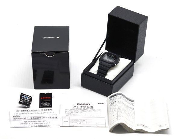 Box CASIO G SHOCK G Shock 5000 Series GW 5000 1JF Radio Solar Men’s