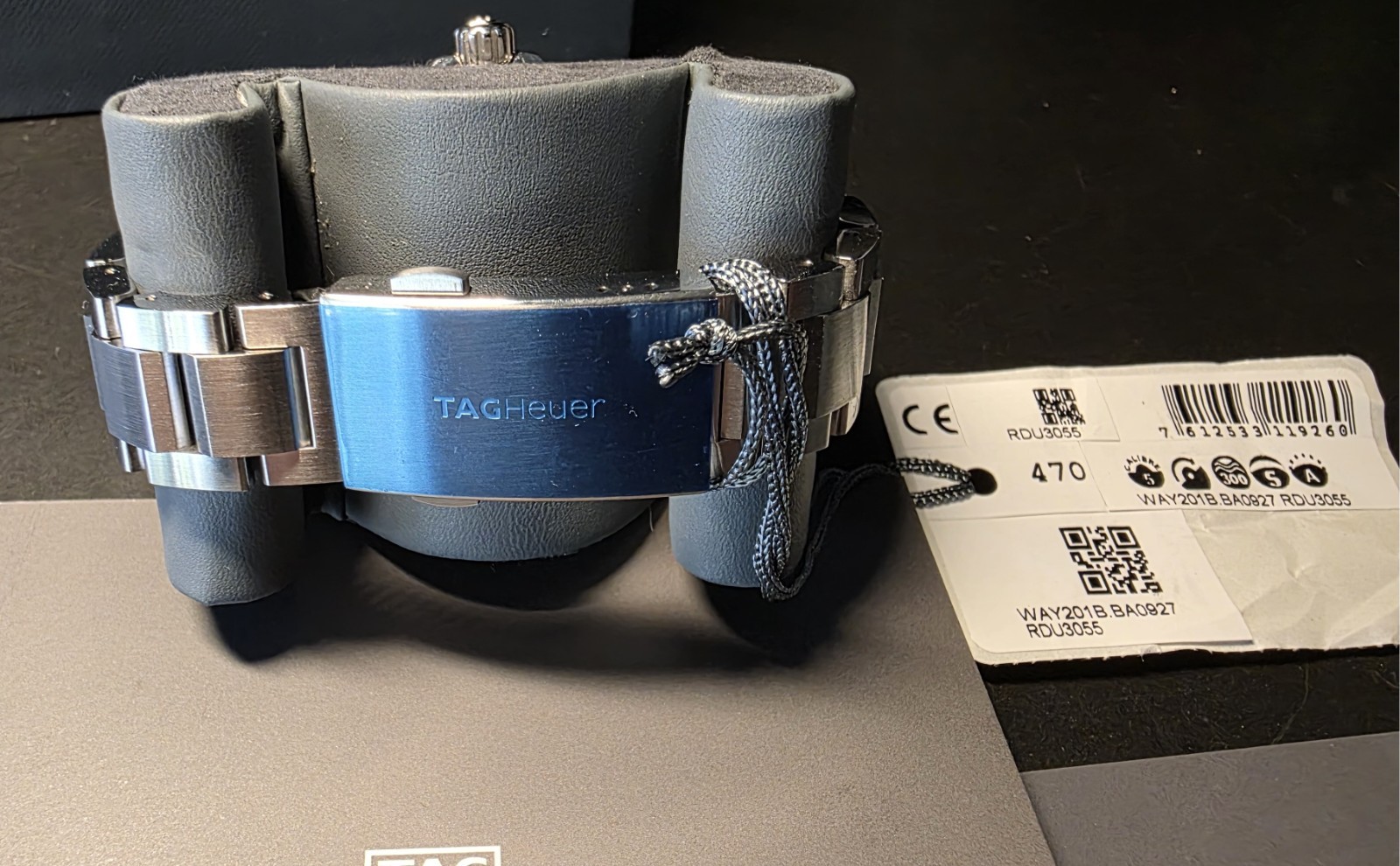 TAG Heuer Aquaracer Calibre 5 Automatic WAY201B.BA0927 Blue Dial 43mm “NEW”