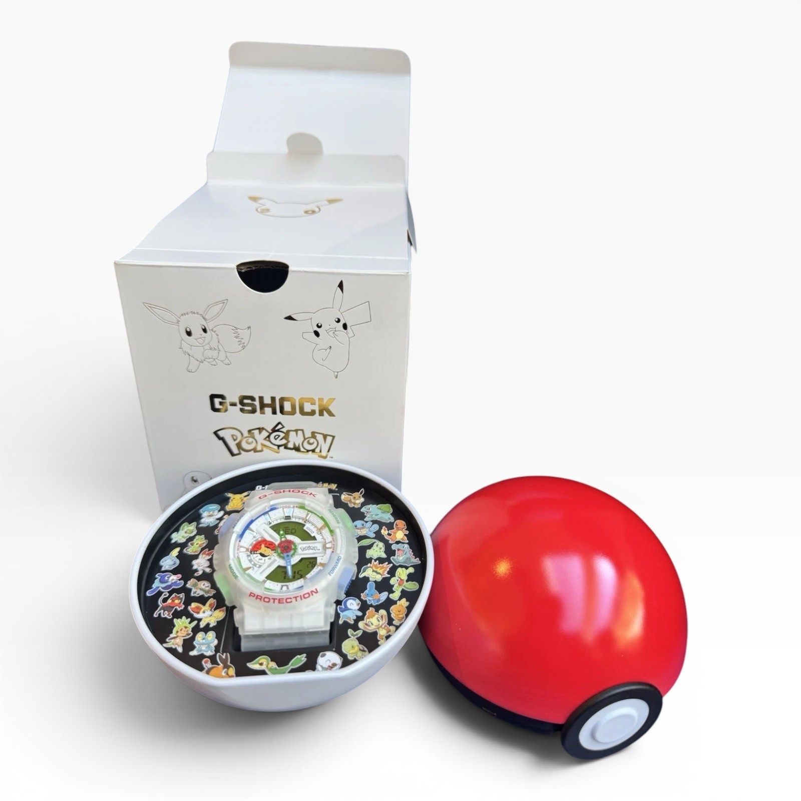 IN HAND CASIO G-SHOCK X POKEMON GA110PKM-7A 30TH ANNIVERSARY WATCH – IN HAND