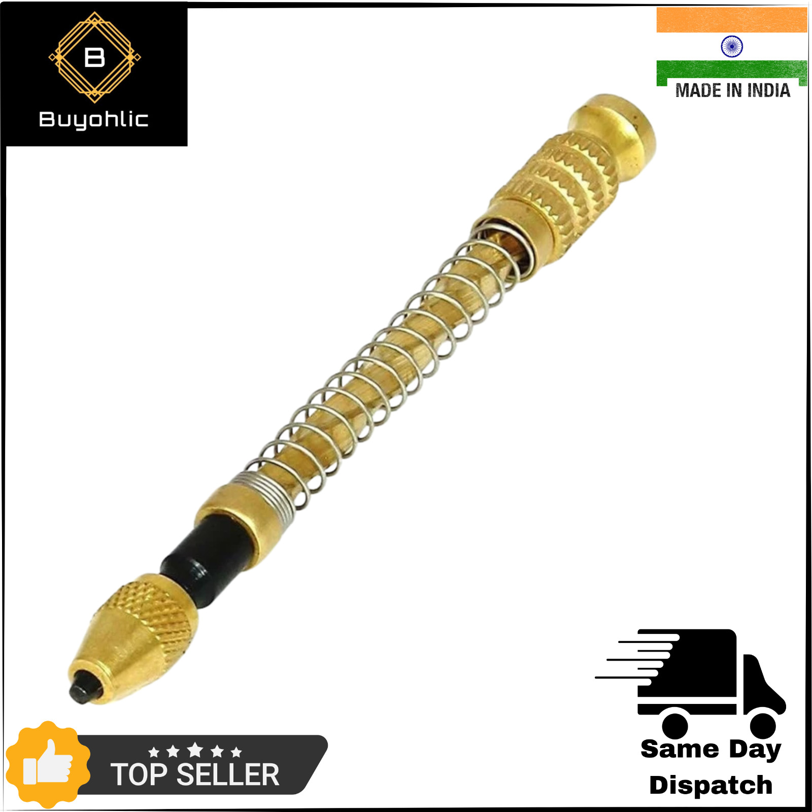 Archimedes Pump Action Precision Hand Tool For Drilling Pinning- 95mm Long