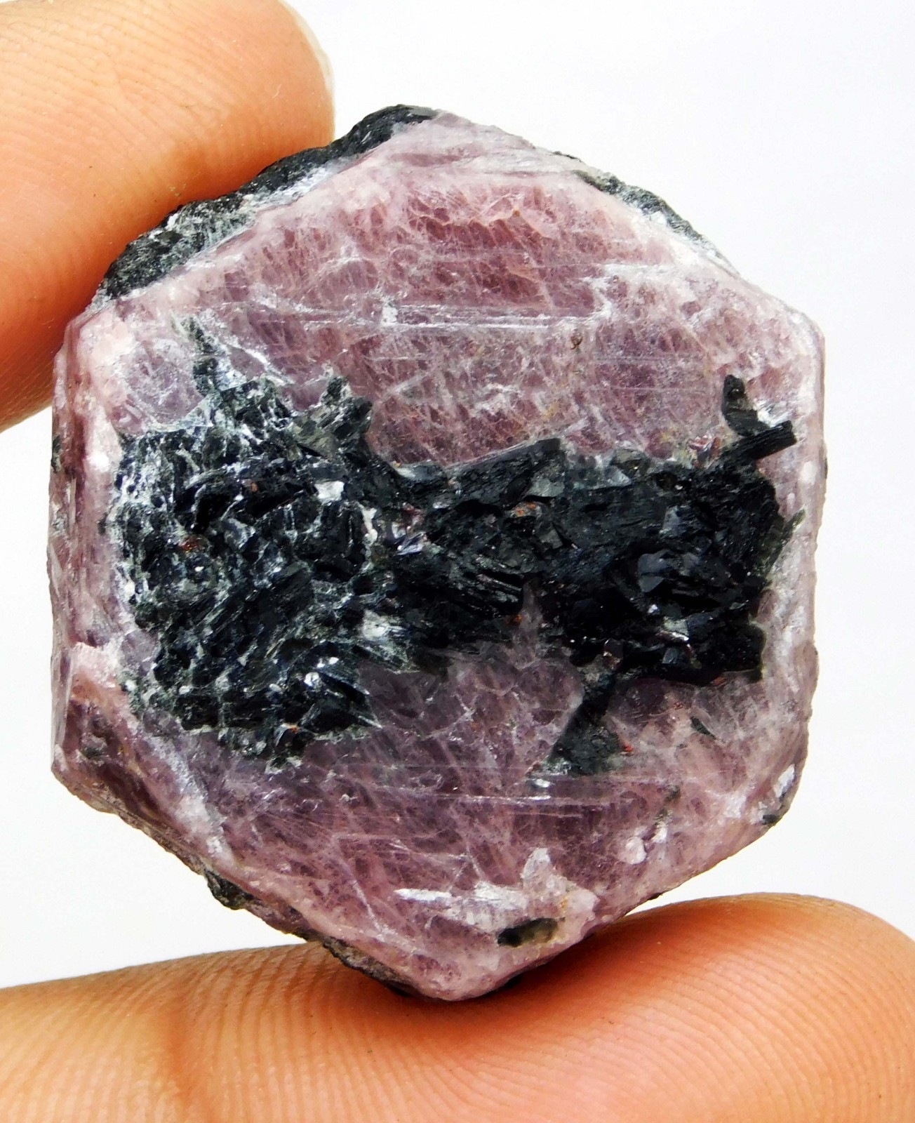 97.70 Ct Natural Red Corundum Ruby Crystal Rough Mineral Specimen Loose Gems