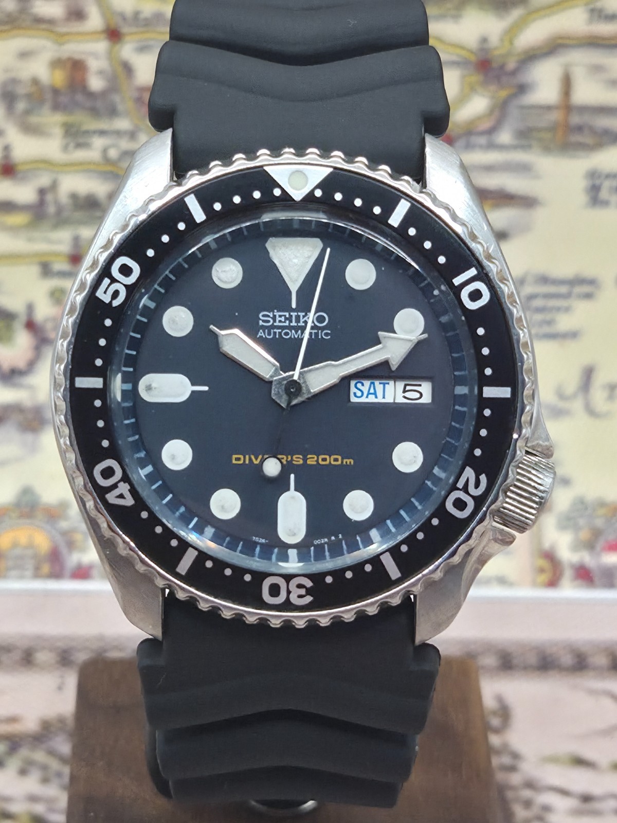 Seiko Automatic Watch SKX007 Mens Scuba Divers 200M 7S26-0020 c.June 1997 BOXED